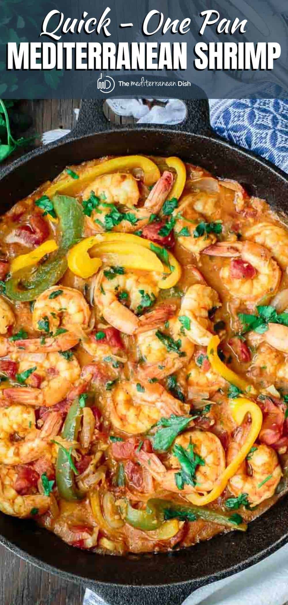 Mediterranean-Style Garlic Shrimp Recipe | The Mediterranean Dish