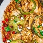 pin image 1 for Greek-style chicken with orzo