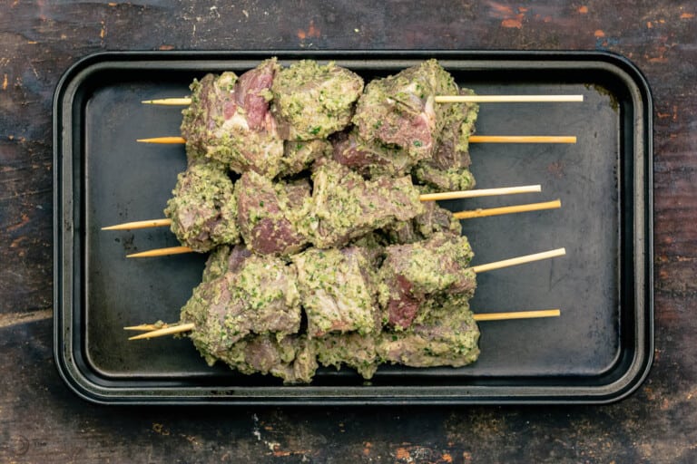Juiciest Grilled Lamb Kabobs The Mediterranean Dish