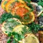 pinnable image 2 for baked salmon with citrus