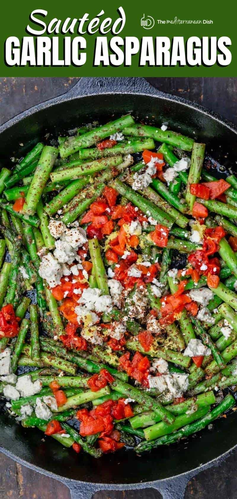 Quick Sautéed Asparagus with Lemon and Garlic l The Mediterranean Dish