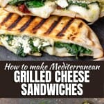 pinable image 3 Mediterranean grilled cheese sandwich