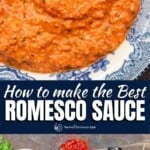 pinable image 1 for how to make romesco sauce