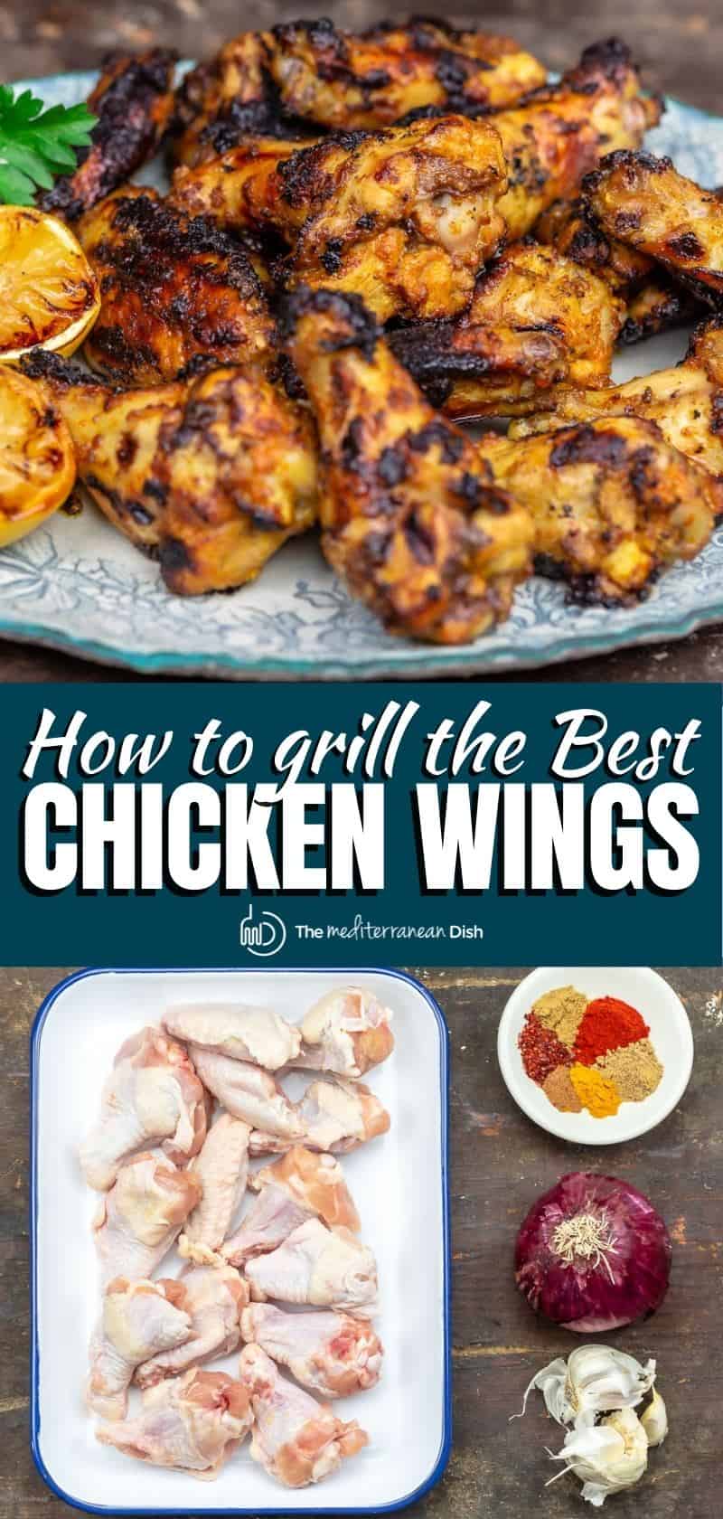 pinable image 1 for grilled chicken wings