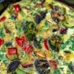 pinnable image 3 for veggie frittata