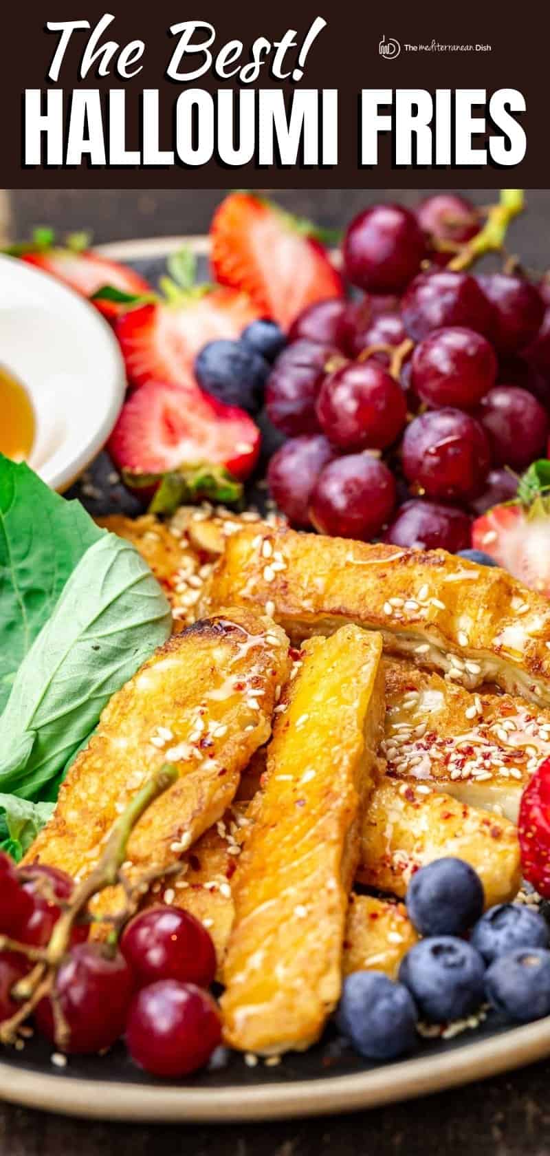 5Min Perfect Fried Halloumi (How to Cook Halloumi) l The Mediterranean