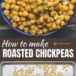 pin image 2 for crunchy roasted chickpeas recipe
