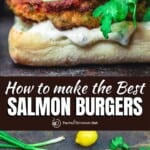 pin image 1 for salmon burgers recipe