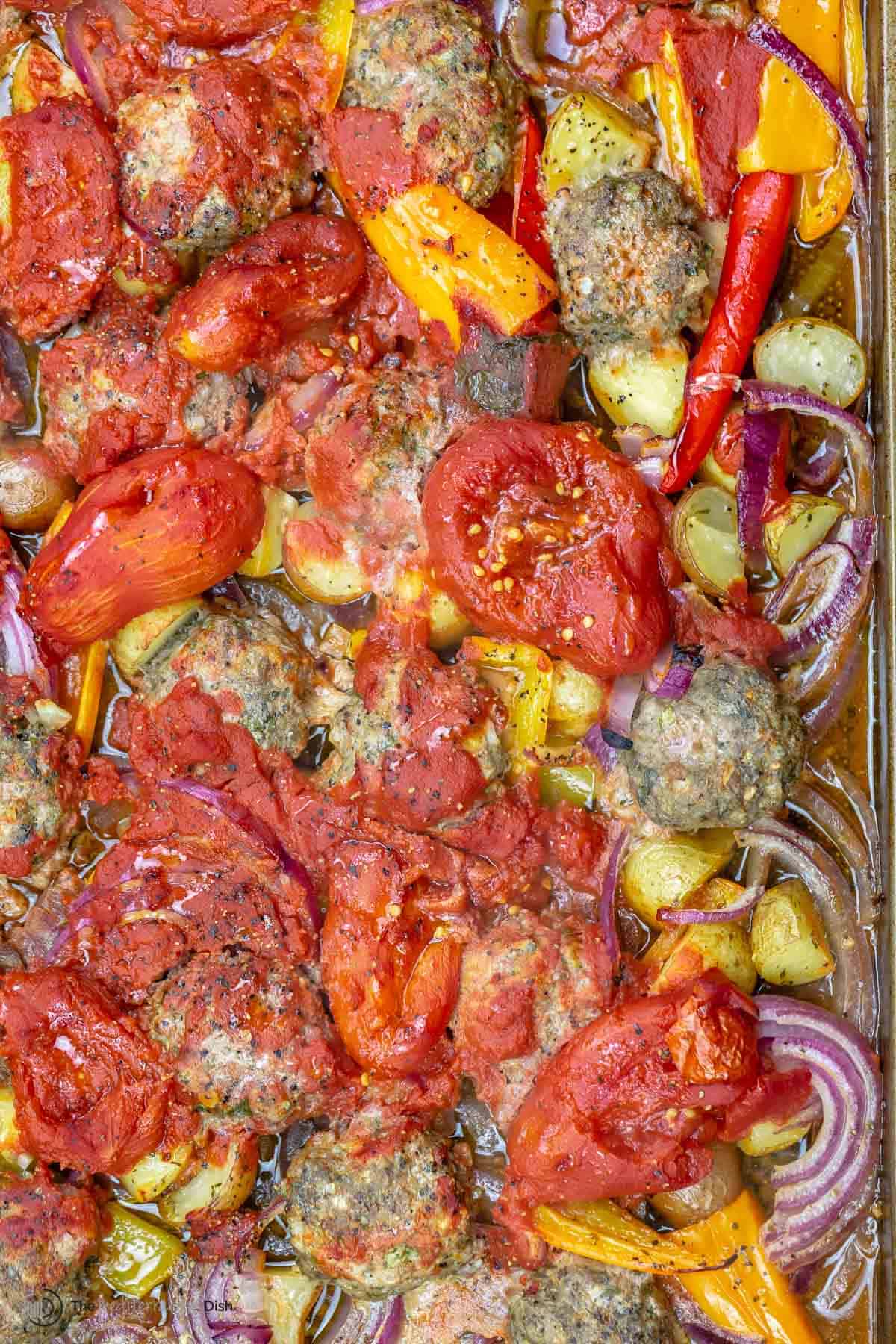 Middle Eastern Ground Beef Pita Sandwich The Mediterranean Dish