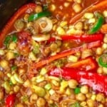 pin image 2 vegan chili