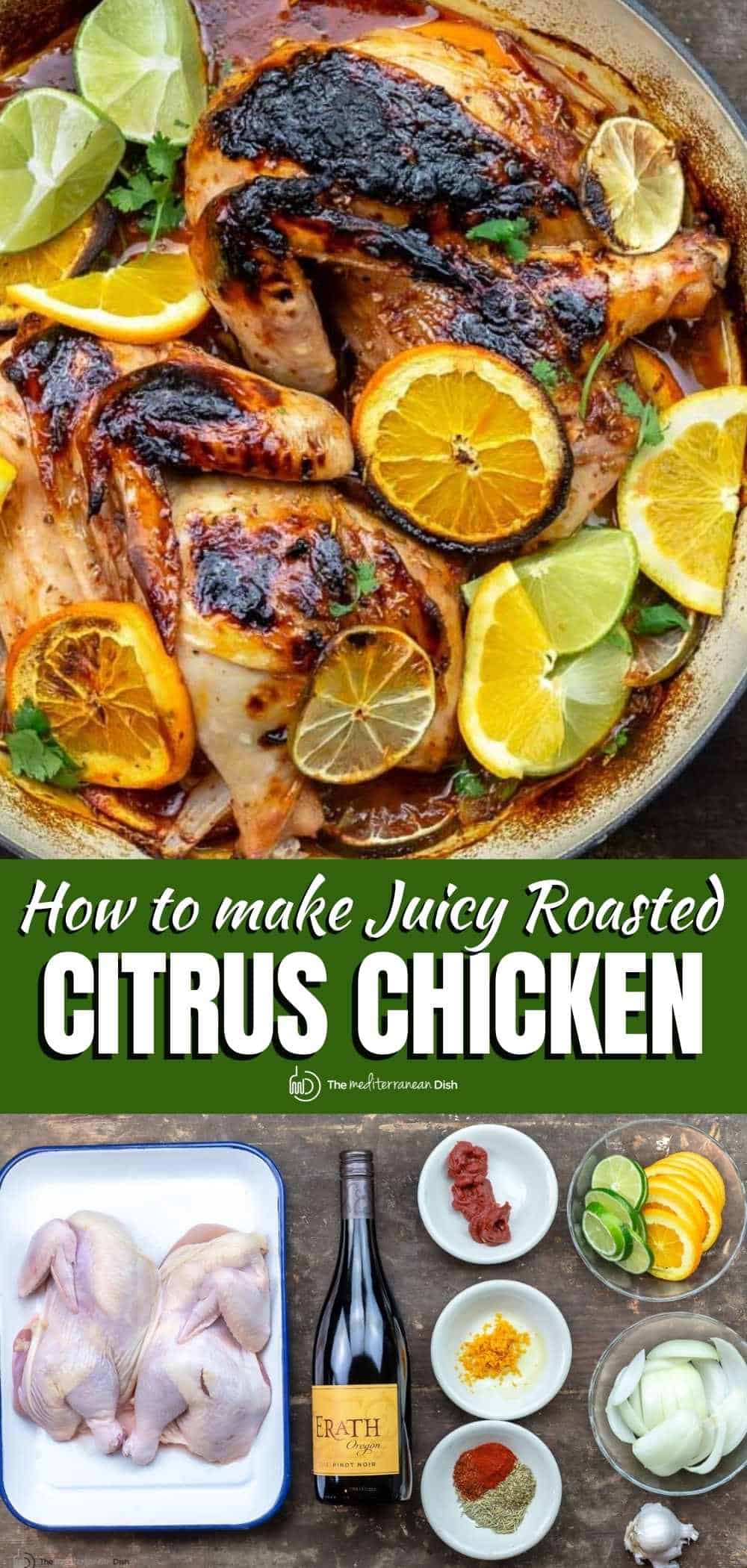 Roast Rosemary Chicken with Citrus Marinade The Mediterranean Dish