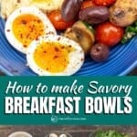 pin image 3 how to make breakfast bowls with eggs and vegetables