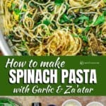 pin image 1 how to make spinach pasta