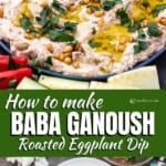 pin image 1 how to make baba ganoush