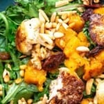 pin image 3 for healthy roasted cauliflower salad