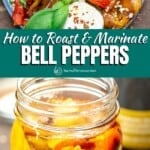 pin image 4 how to roast and marinate bell pepers