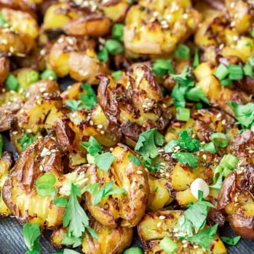 Crispy Smashed Potatoes Recipe