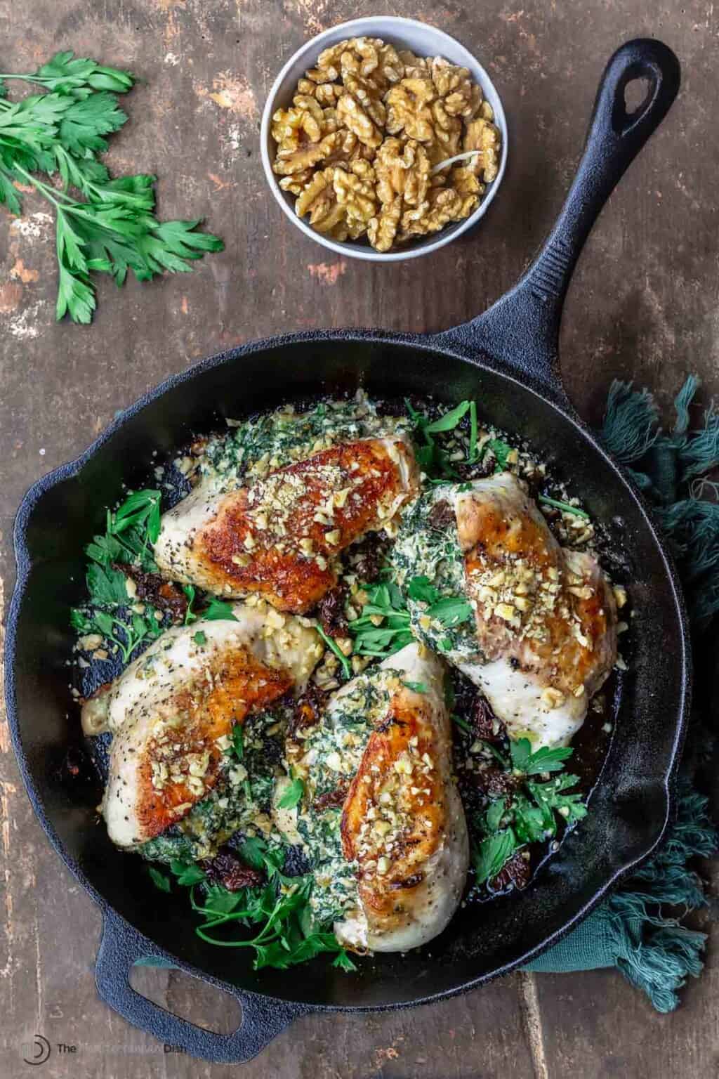 20Minute Stuffed Chicken Breast Recipe The Mediterranean Dish
