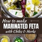 pin image 1 for marinated feta