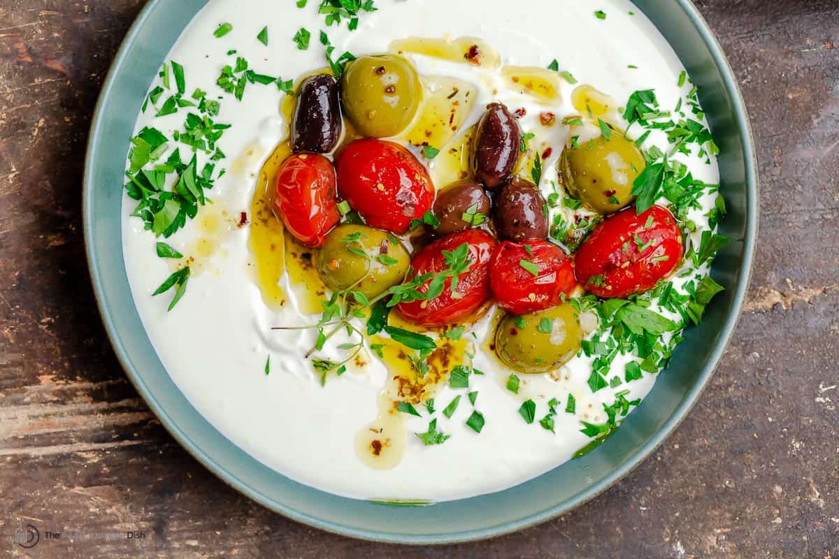 10Minute Mediterranean Whipped Labneh Dip The Mediterranean Dish