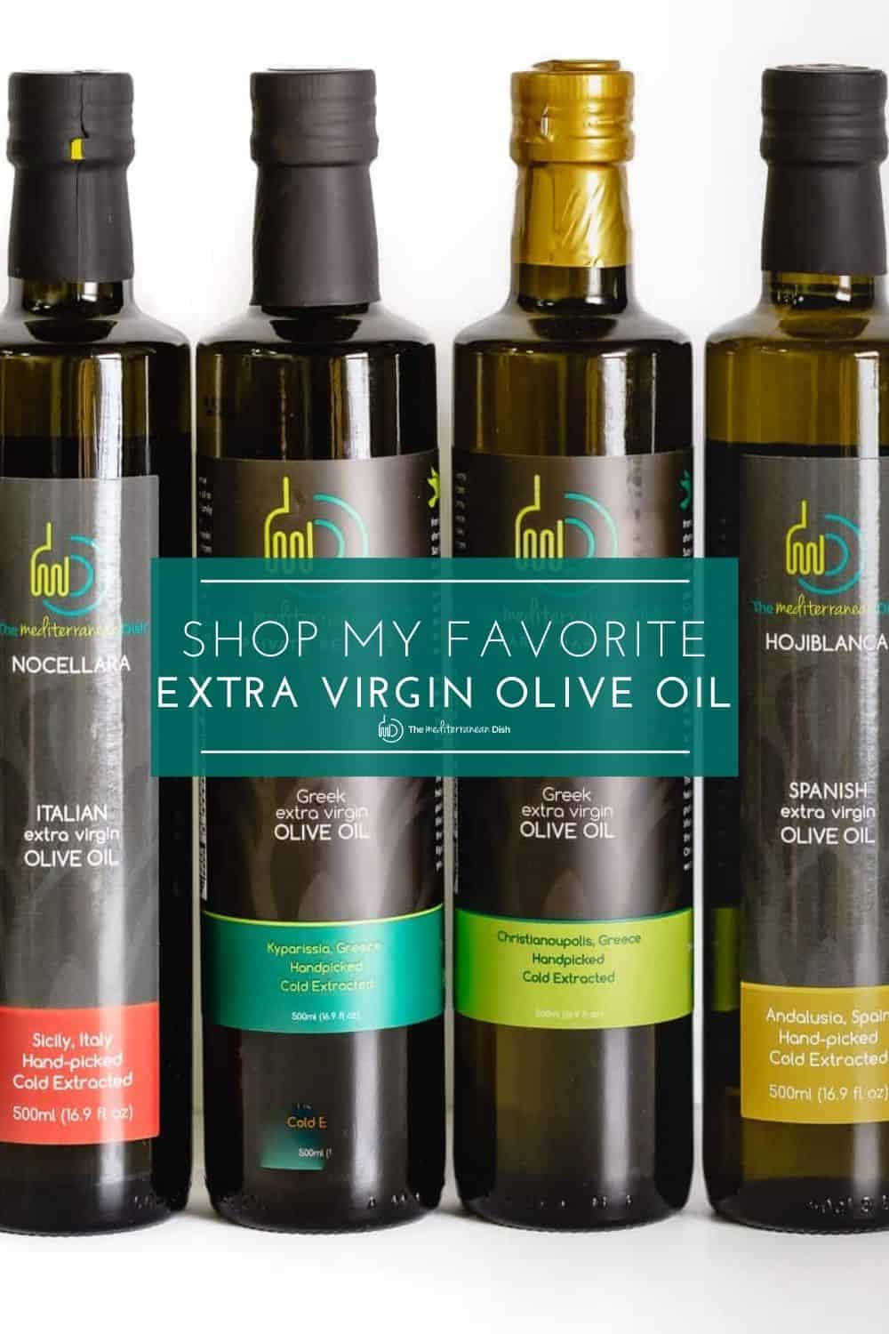 The Mediterranean Dish extra virgin olive oil selection