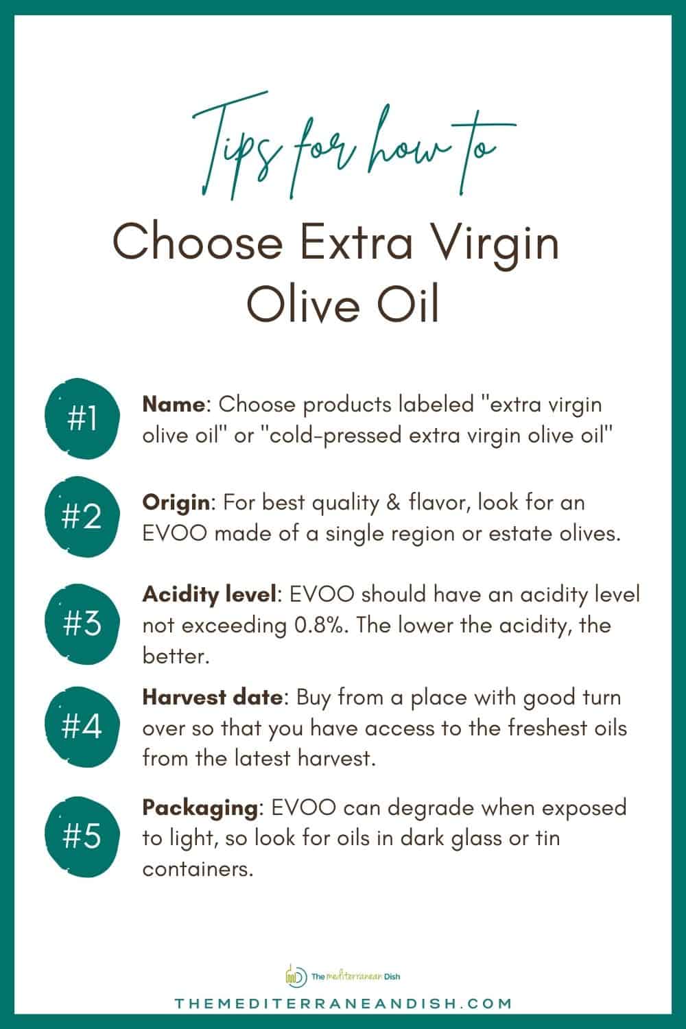 tips for choosing quality extra virgin olive oil
