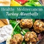 pin image 1 for turkey meatballs