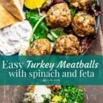 pin image 2 for turkey meatballs
