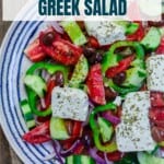pin image 3 for traditional greek village salad