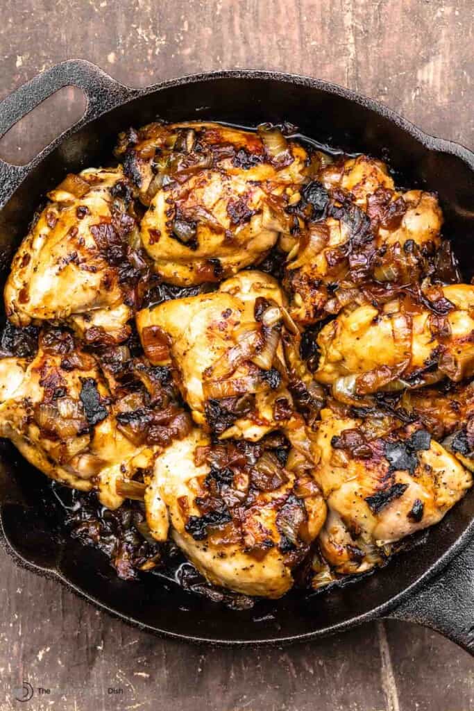 5Ingredient Skillet Onion Chicken The Mediterranean Dish