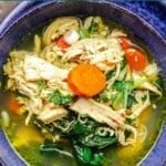 pin image 3 for turmeric lemon chicken soup