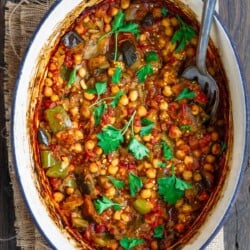 Greek-style eggplant - vegan recipes roundup