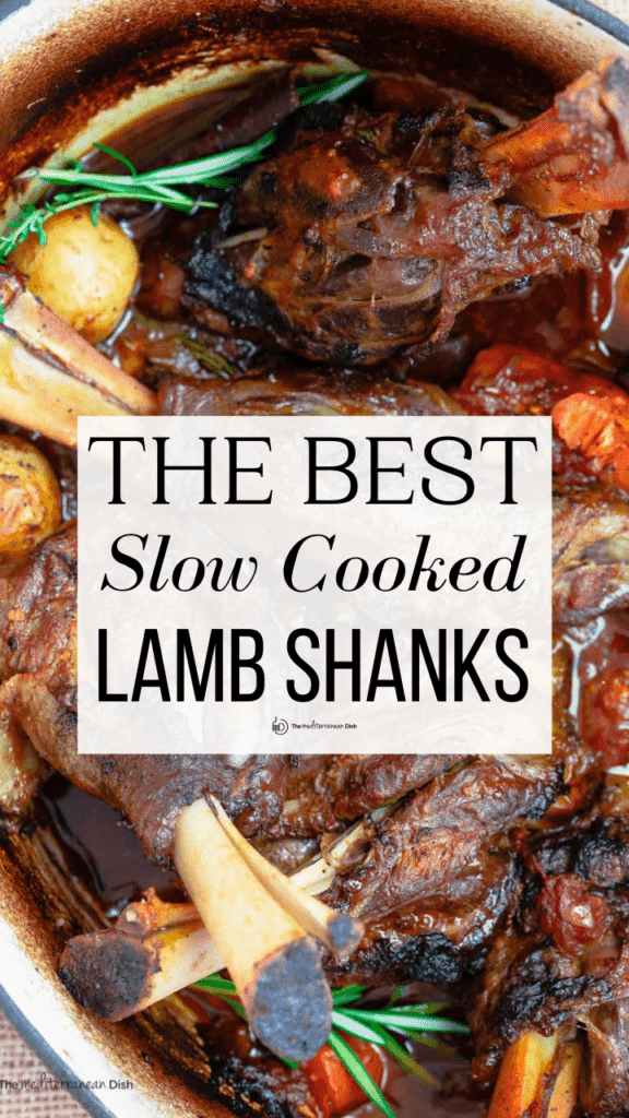 Easy Braised Lamb Shanks - The Mediterranean Dish