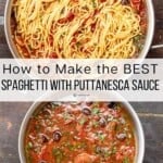 pin image 2 for pasta puttanesca