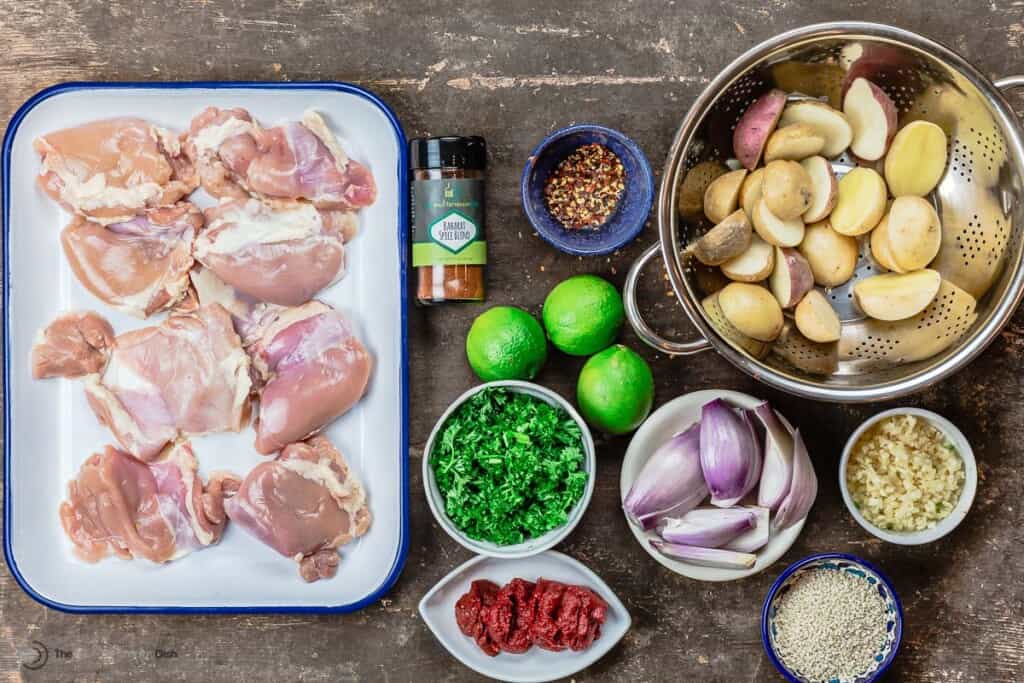 Middle Eastern Baked Boneless Chicken Thighs |The Mediterranean Dish