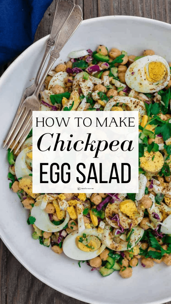 Mediterranean Chickpea Egg Salad Recipe The Mediterranean Dish