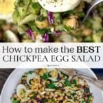 chickpea egg salad new pin image 2