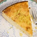 Italian ricotta cheesecake pin image 1