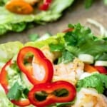 shrimp lettuce wraps pin image 1