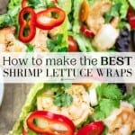 shrimp lettuce wraps pin image 2