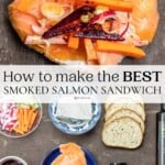 smoked salmon sandwich pin image 2