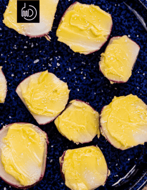 radish and butter snack web story poster image