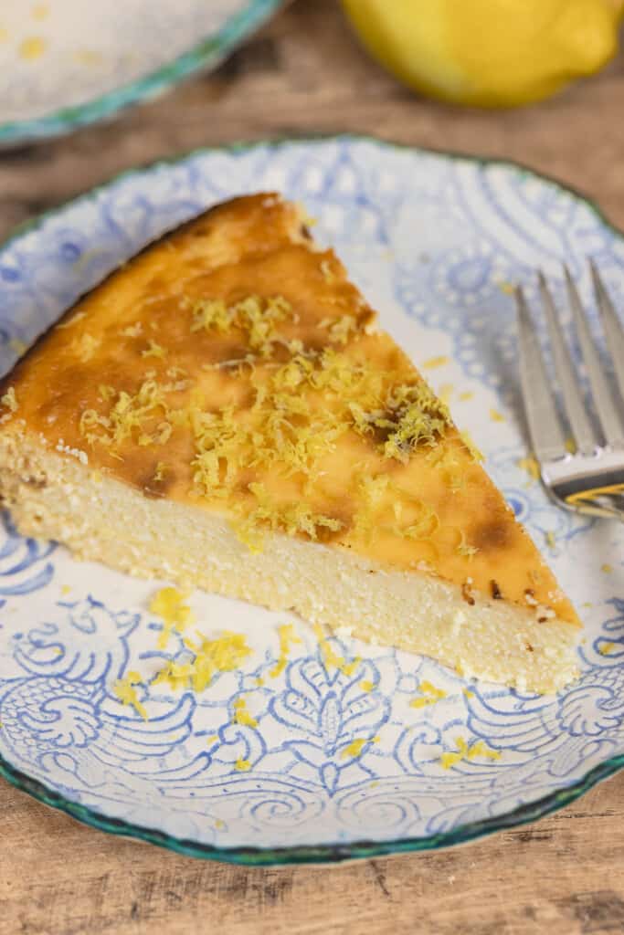 Best Italian Ricotta Cheesecake (5 Ingredients!) The Mediterranean Dish