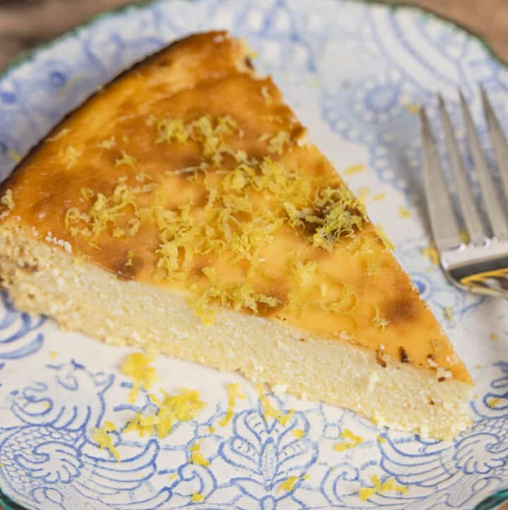 Best Italian Ricotta Cheesecake (5 Ingredients!) The Mediterranean Dish