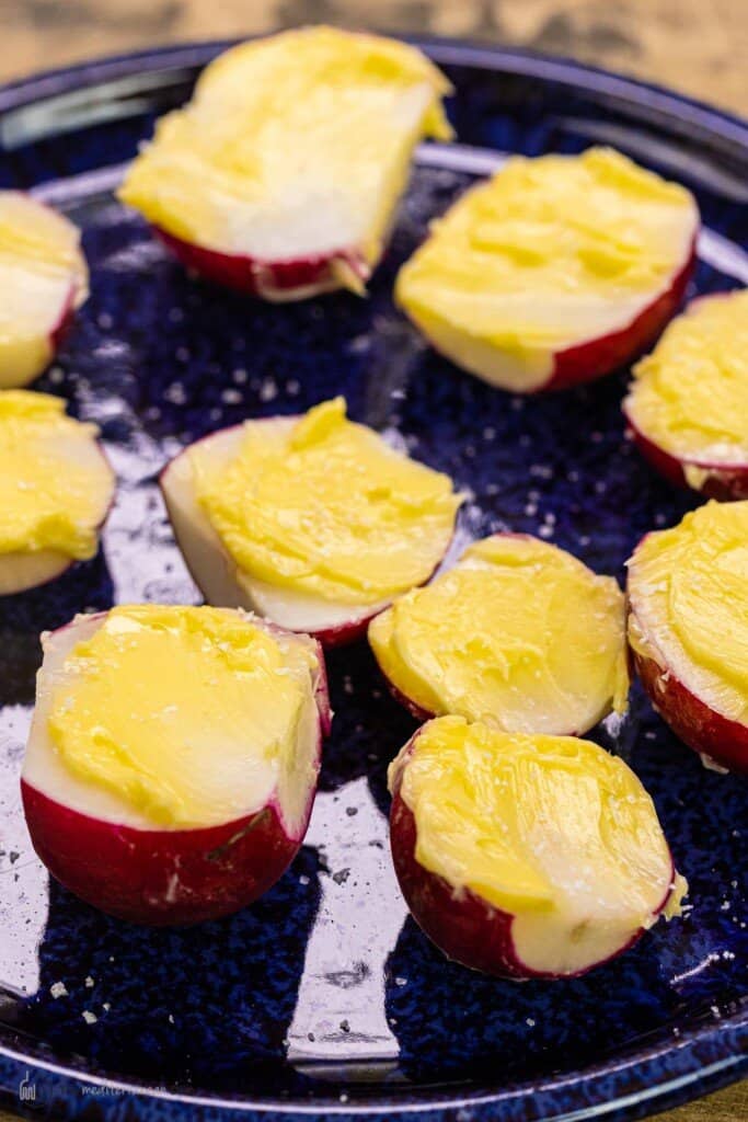 Radish and Butter (Simple French Snack) The Mediterranean Dish