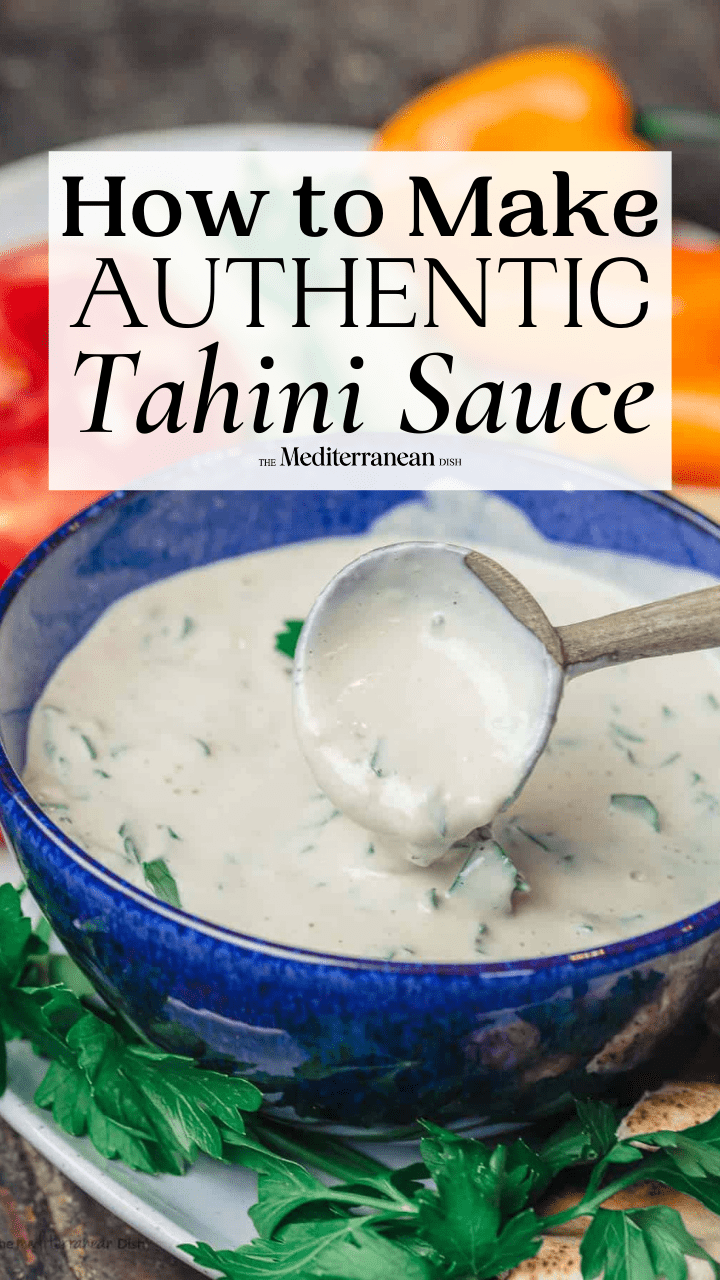 How to Make Tahini Sauce - The Mediterranean Dish