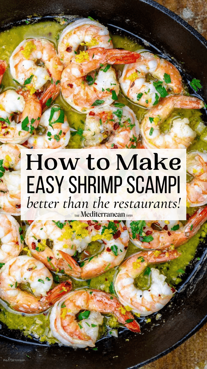 Easy Shrimp Scampi - The Mediterranean Dish