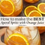 pinable image 2 for aperol spritz.