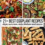 eggplant recipes pin image 1