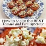 pin image 3 for how to make tomato and feta appetizer